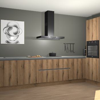 Goud Eiken greeploze keuken Khao Lak 73130