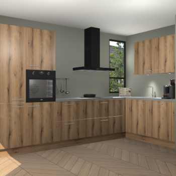 Goud Eiken keuken Vlaanderen 47693