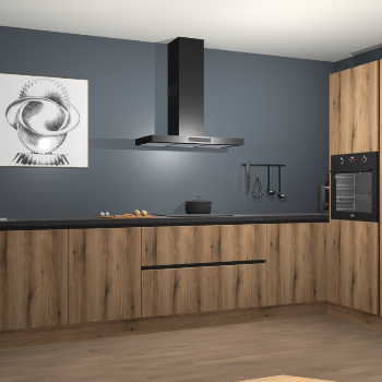 Goud Eiken greeploze keuken Khao Lak 73157