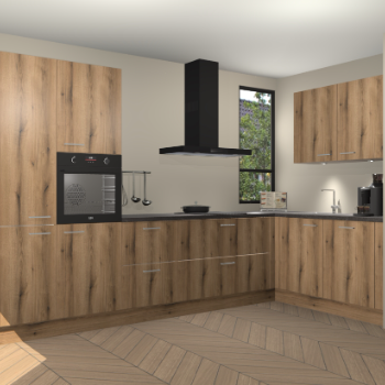 Goud Eiken keuken Vlaanderen 47705