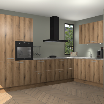 Goud Eiken keuken Vlaanderen 47718