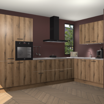 Goud Eiken keuken Vlaanderen 47729