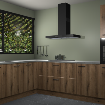 Goud Eiken keuken Rhodos 53946