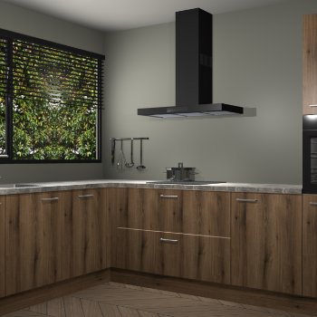 Goud Eiken keuken Rhodos 54012