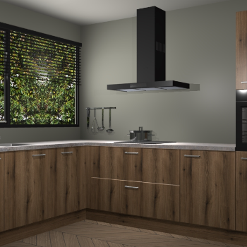 Goud Eiken keuken Rhodos 54026