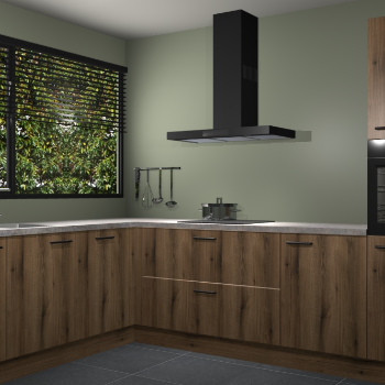 Goud Eiken keuken Rhodos 54028