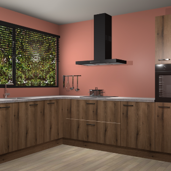 Goud Eiken keuken Rhodos 54029