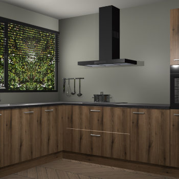 Goud Eiken keuken Rhodos 54051