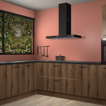 Goud Eiken keuken Rhodos 54054