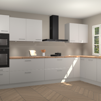 Zijdegrijze keuken Graz 71524