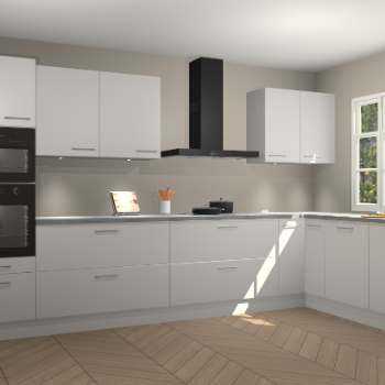 Zijdegrijze keuken Graz 71536