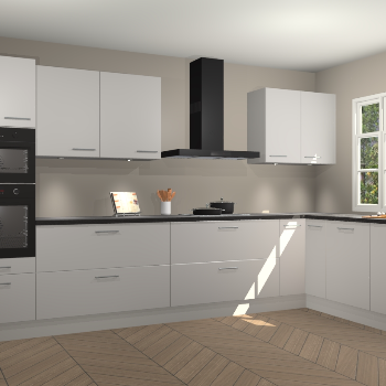 Zijdegrijze keuken Graz 71563