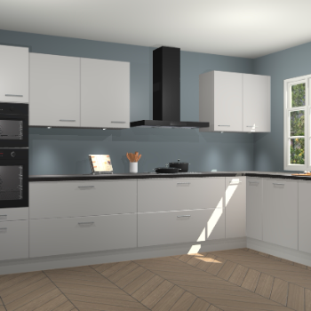 Zijdegrijze keuken Graz 71564