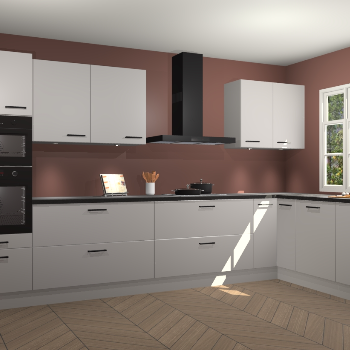 Zijdegrijze keuken Graz 71566