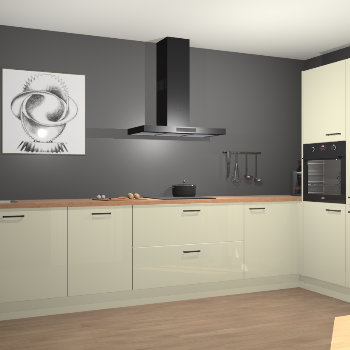 Magnolia hoogglans keuken Khao Lak 74187