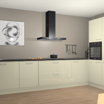 Magnolia hoogglans keuken Khao Lak 74212