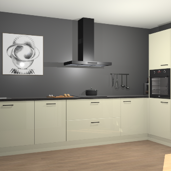 Magnolia hoogglans keuken Khao Lak 74216