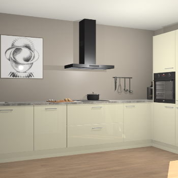 Magnolia hoogglans keuken Khao Lak 74218