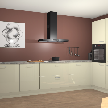 Magnolia hoogglans keuken Khao Lak 74219