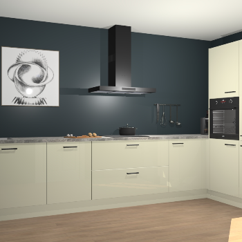 Magnolia hoogglans keuken Khao Lak 74221