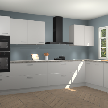 Zijdegrijze keuken Graz 71601