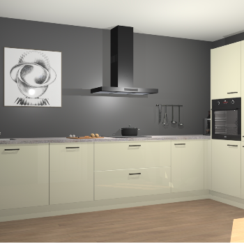 Magnolia hoogglans keuken Khao Lak 74228