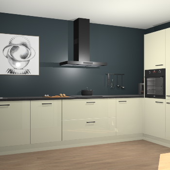 Magnolia hoogglans keuken Khao Lak 74233