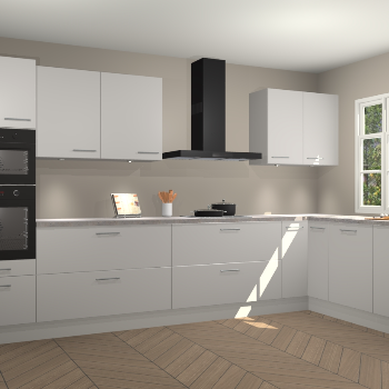 Zijdegrijze keuken Graz 71619