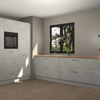 Beton Opal keuken Taipei 89354