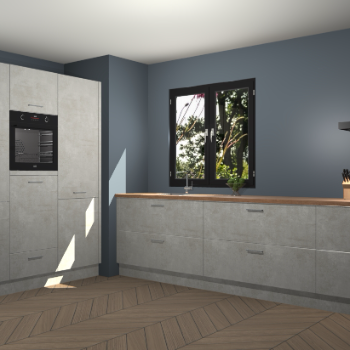 Beton Opal keuken Taipei 89355