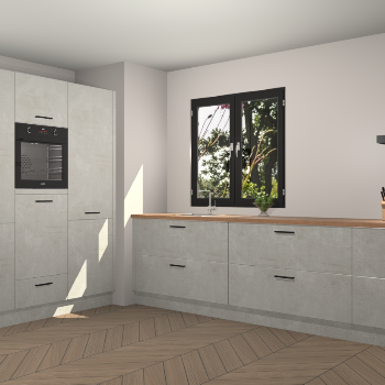 Beton Opal keuken Taipei 89358