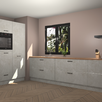Beton Opal keuken Taipei 89362