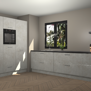 Beton Opal keuken Taipei 89465