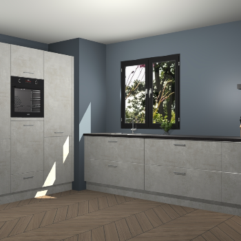 Beton Opal keuken Taipei 89466
