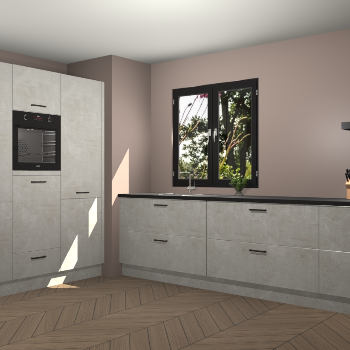 Beton Opal keuken Taipei 89469