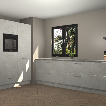 Beton Opal keuken Taipei 89472