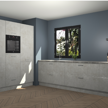 Beton Opal keuken Taipei 89473