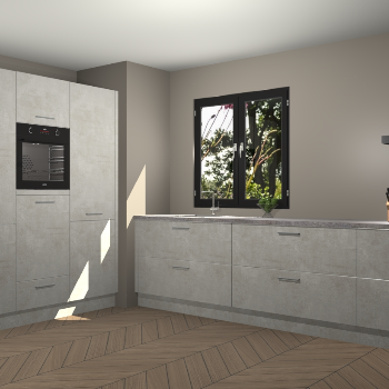 Beton Opal keuken Taipei 89478