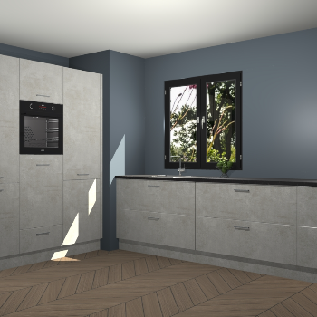 Beton Opal keuken Taipei 89486