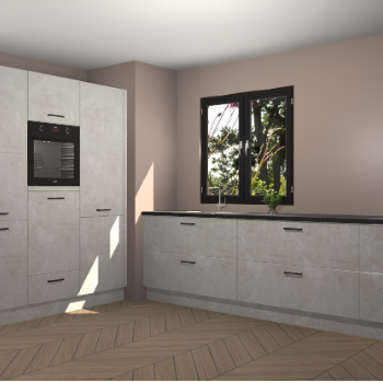 Beton Opal keuken Taipei 89489