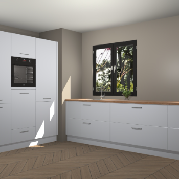 Sneeuwwitte keuken Taipei 89349