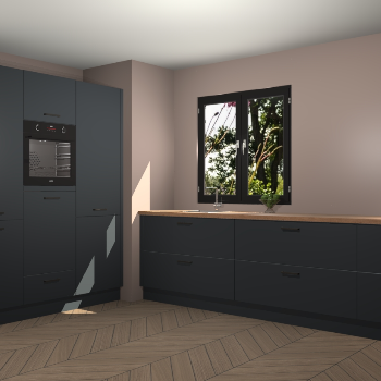 Onyxgrijze keuken Taipei 89563