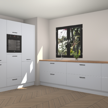 Sneeuwwitte keuken Taipei 89352