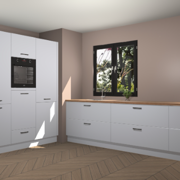 Sneeuwwitte keuken Taipei 89353