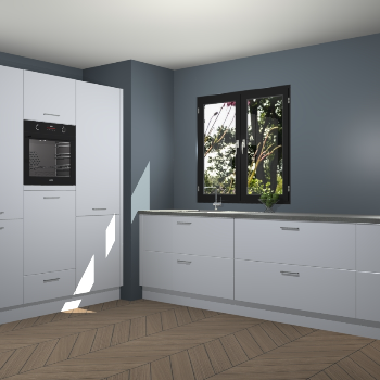 Sneeuwwitte keuken Taipei 89411