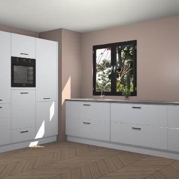 Sneeuwwitte keuken Taipei 89415