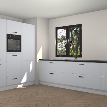 Sneeuwwitte keuken Taipei 89450