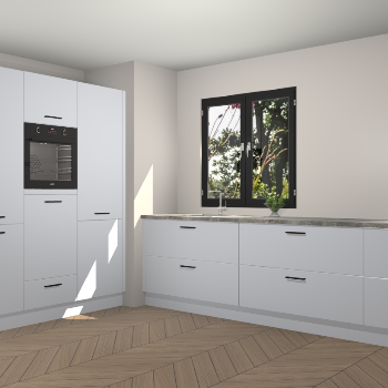 Sneeuwwitte keuken Taipei 89549