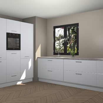 Sneeuwwitte keuken Taipei 89566