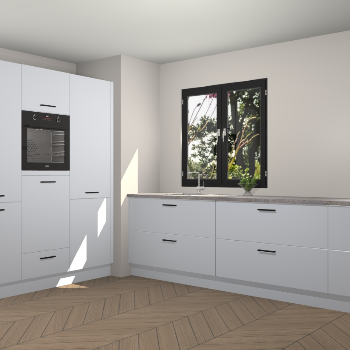 Sneeuwwitte keuken Taipei 89569